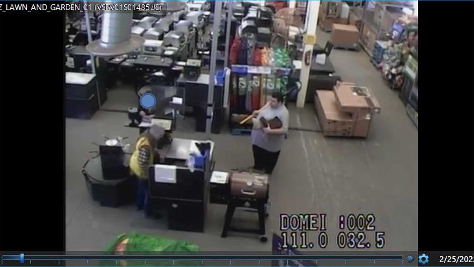 Nathan Hightman, Irene Gakwa's then-boyfriend and person of interest in her disappearance, was seen on video purchasing a shovel, work boots and pants at Walmart on Feb. 25, 2022, as shown in recently released court documents. 