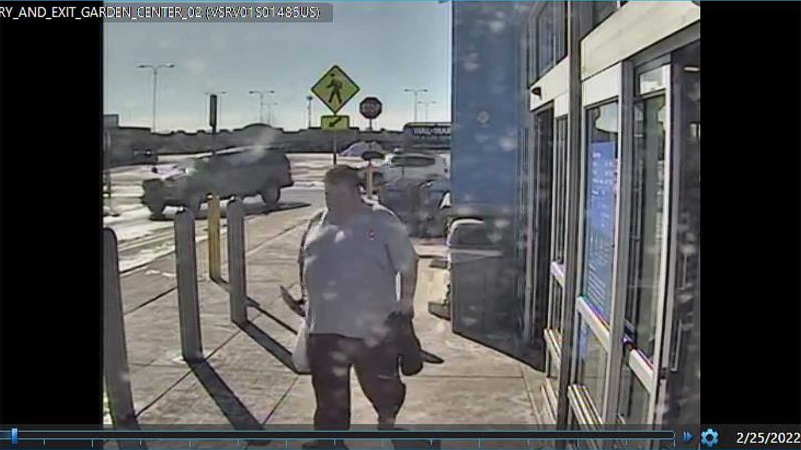 Nathan Hightman, Irene Gakwa's then-boyfriend and person of interest in her disappearance, was seen on video purchasing a shovel, work boots and pants at Walmart on Feb. 25, 2022, as shown in recently released court documents. 