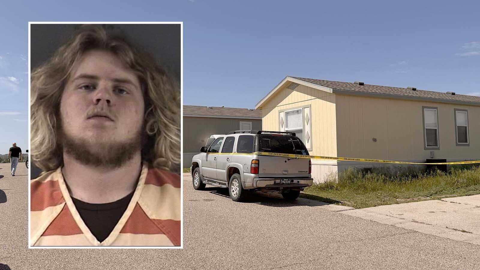 Nathan Pfaff, 19, is accused of shooting 18-year-old Ryan Snow in the head with a .45-caliber handgun. He's being held on $250,000 bond.