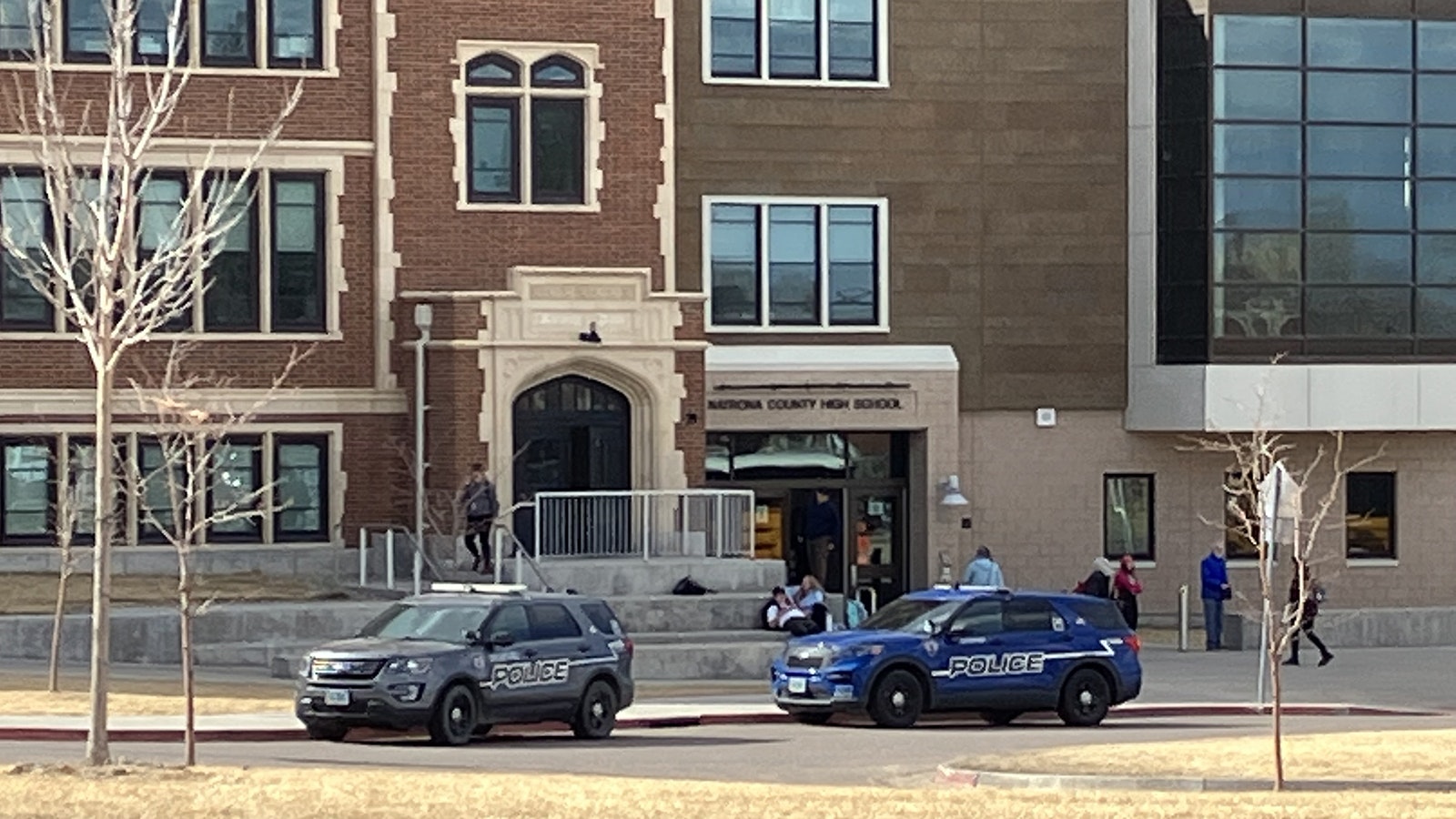 A Natrona County High School student was removed from campus Monday after a report of a weapon at the school.