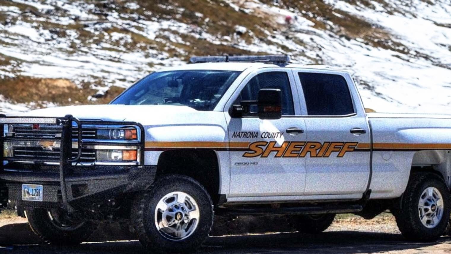 Natrona County Sheriffs Office truck snow 12 26 23