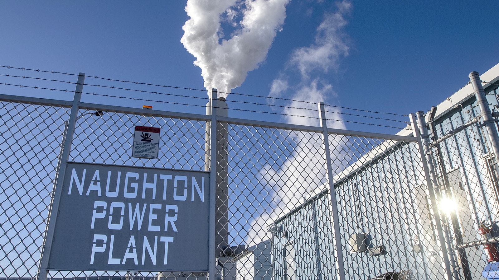 The Naughton Power Plant near Kemmerer, Wyoming.