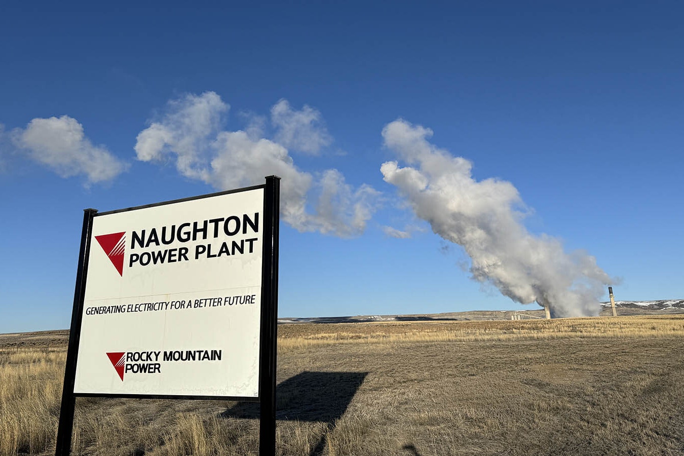 Naughton coal-fired plant along Highway 189 in Kemmerer.