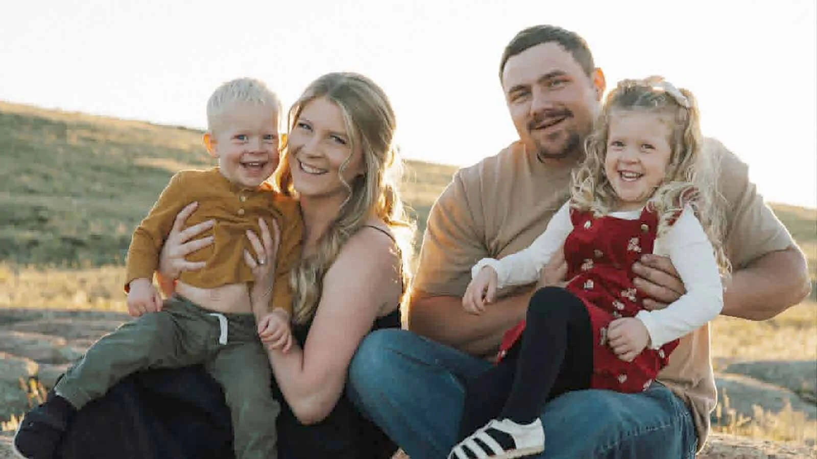 Winnie Brockman with her family. She says a commercial truck driver’s quick reaction saved her from a potentially fatal head-on crash on state Highway 210 on Monday. “I thought I was going to die,” she said, adding her mother died in a head-on in 2019.