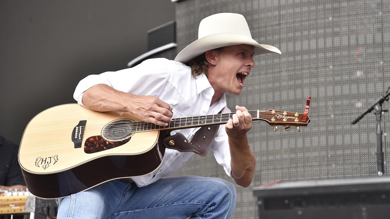 Ned LeDoux performs at the Watershed music fesival in 2021 in Washington state.