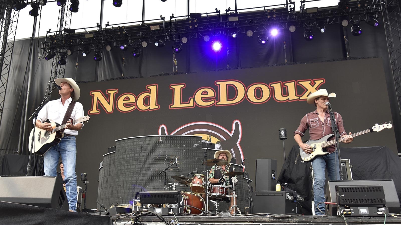 Ned LeDoux performs at the Watershed music fesival in 2021 in Washington state.