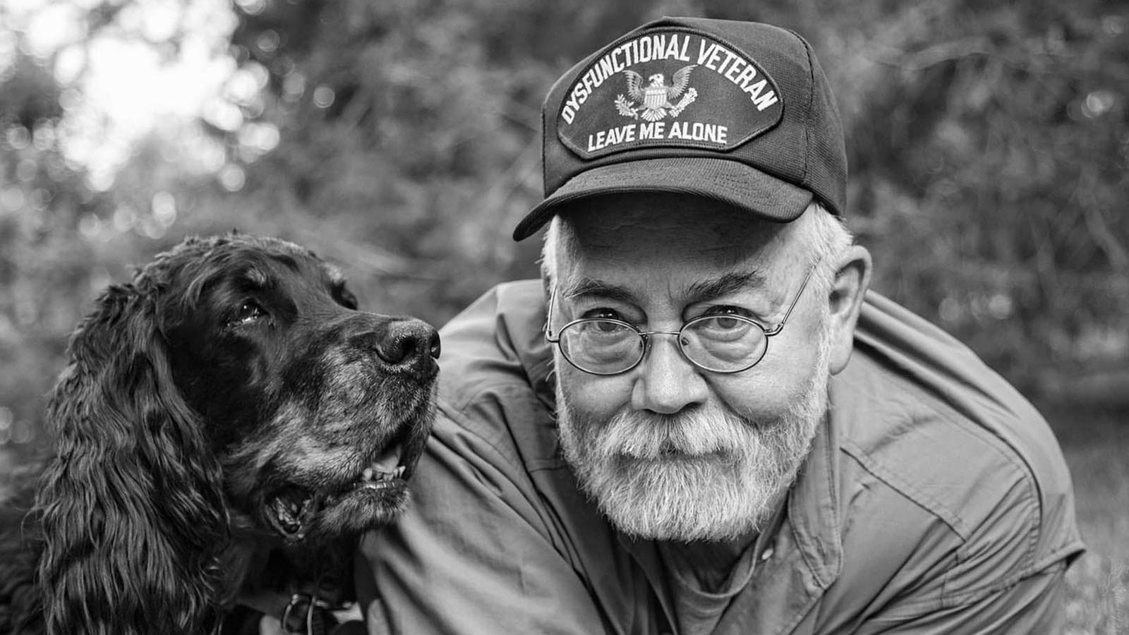 Jerry Nelson is a retired geology professor from Casper. He was once treed by a grizzly and credits the dogs he had with him at the time (not the dog pictured here) for helping to save the day.