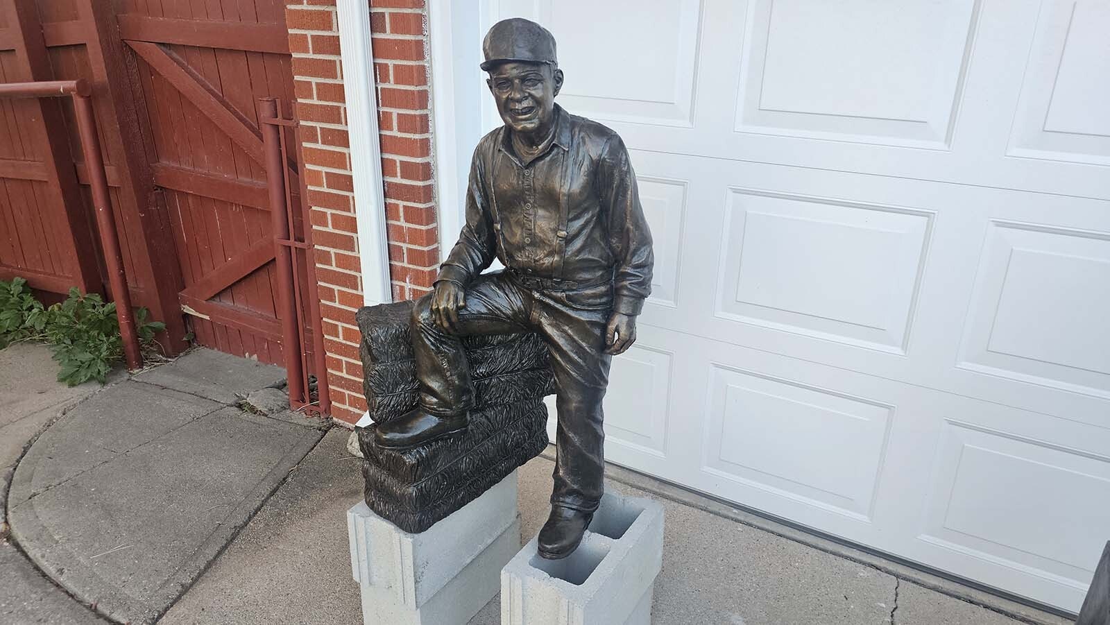 Haymaker is one of the new Cheyenne Capitol Avenue statues that will be installed this week. It depicts Bill Hutton.