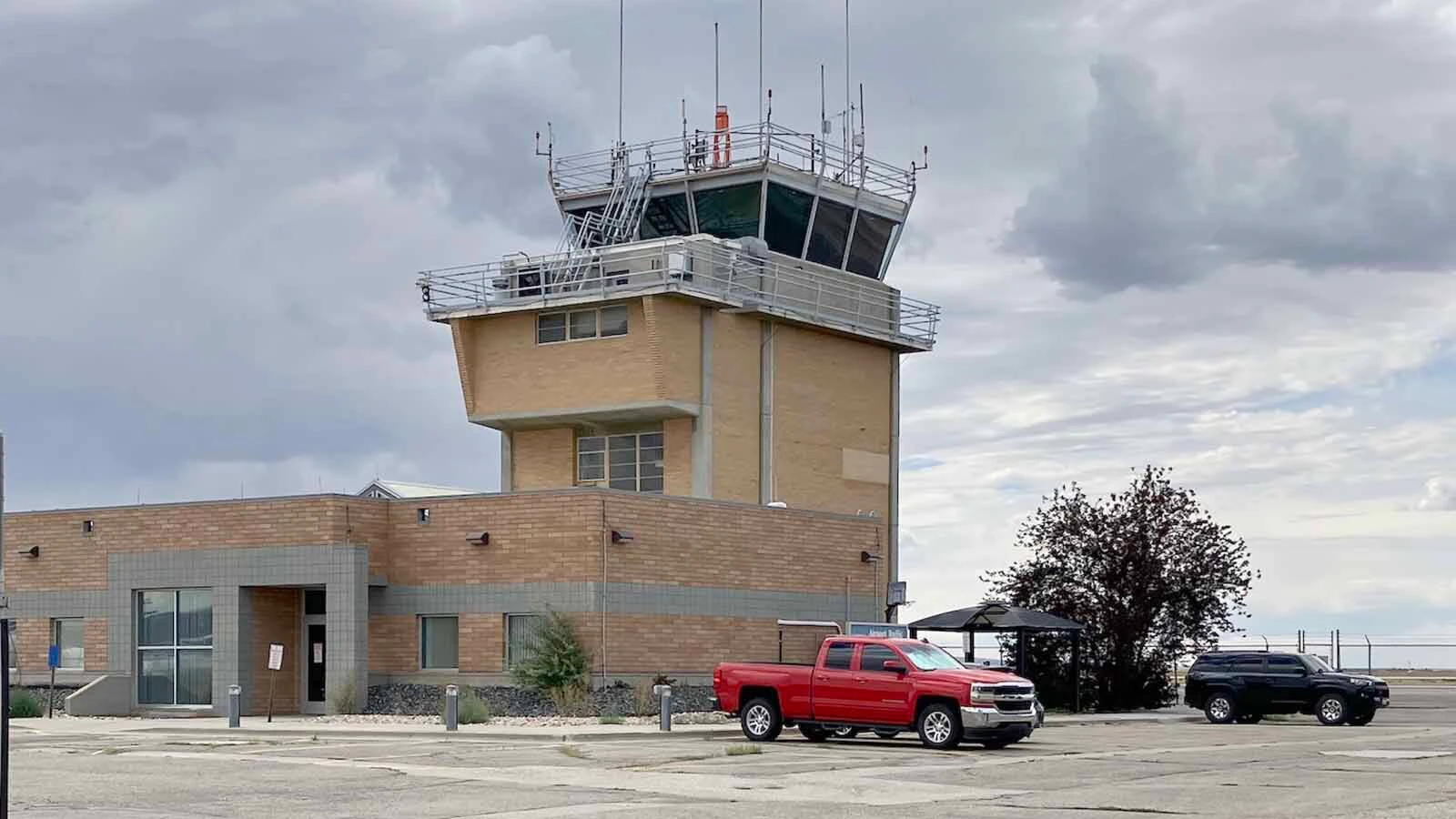 The current airport control tower was constructed in 1954 and is not high enough to meet current air controller standards to be able to adequately see surrounding airspace, airport runways and flight-line operations.