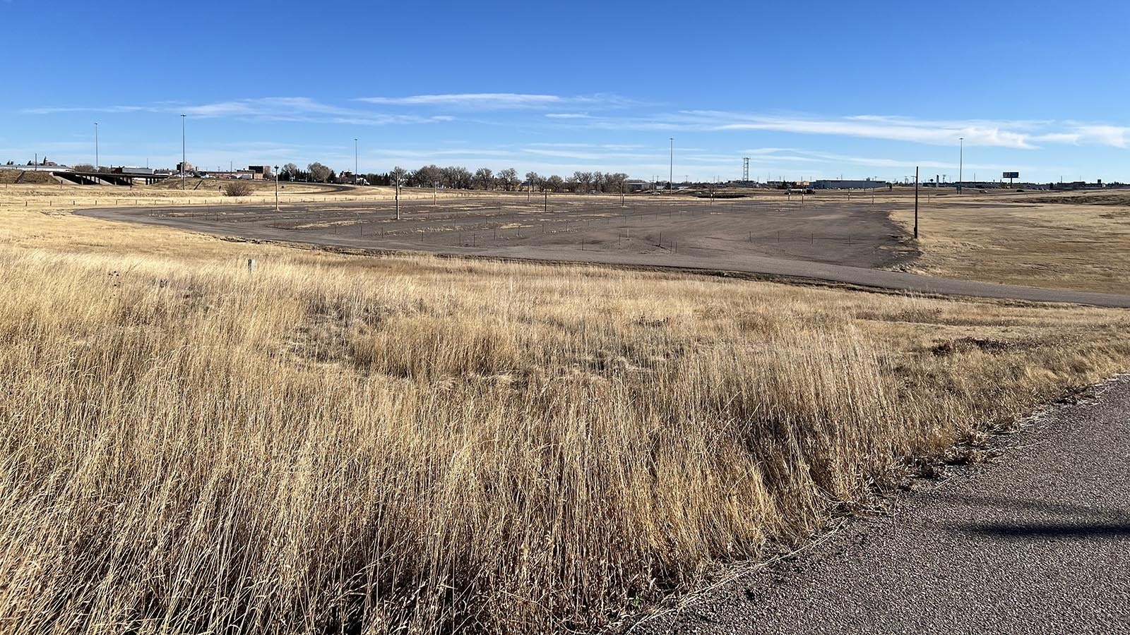 This parcel of land next to F.E. Warren Air Force Base near Interstate 25 and Happy Jack Road could become a new housing development.