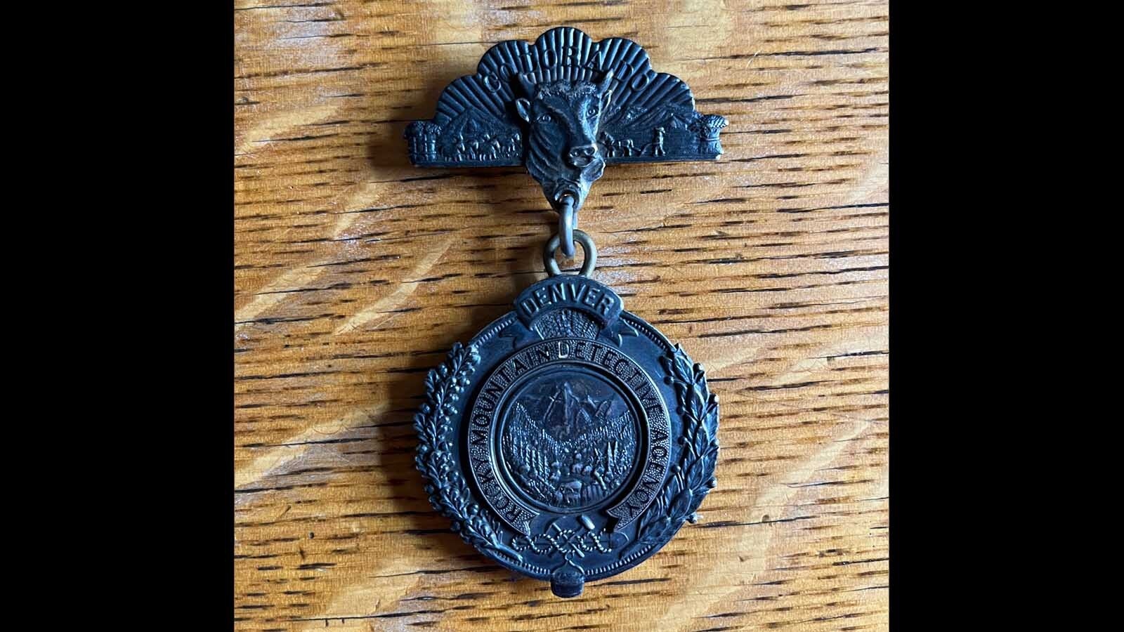 A medal used to identify official bounty hunters in the Old West.