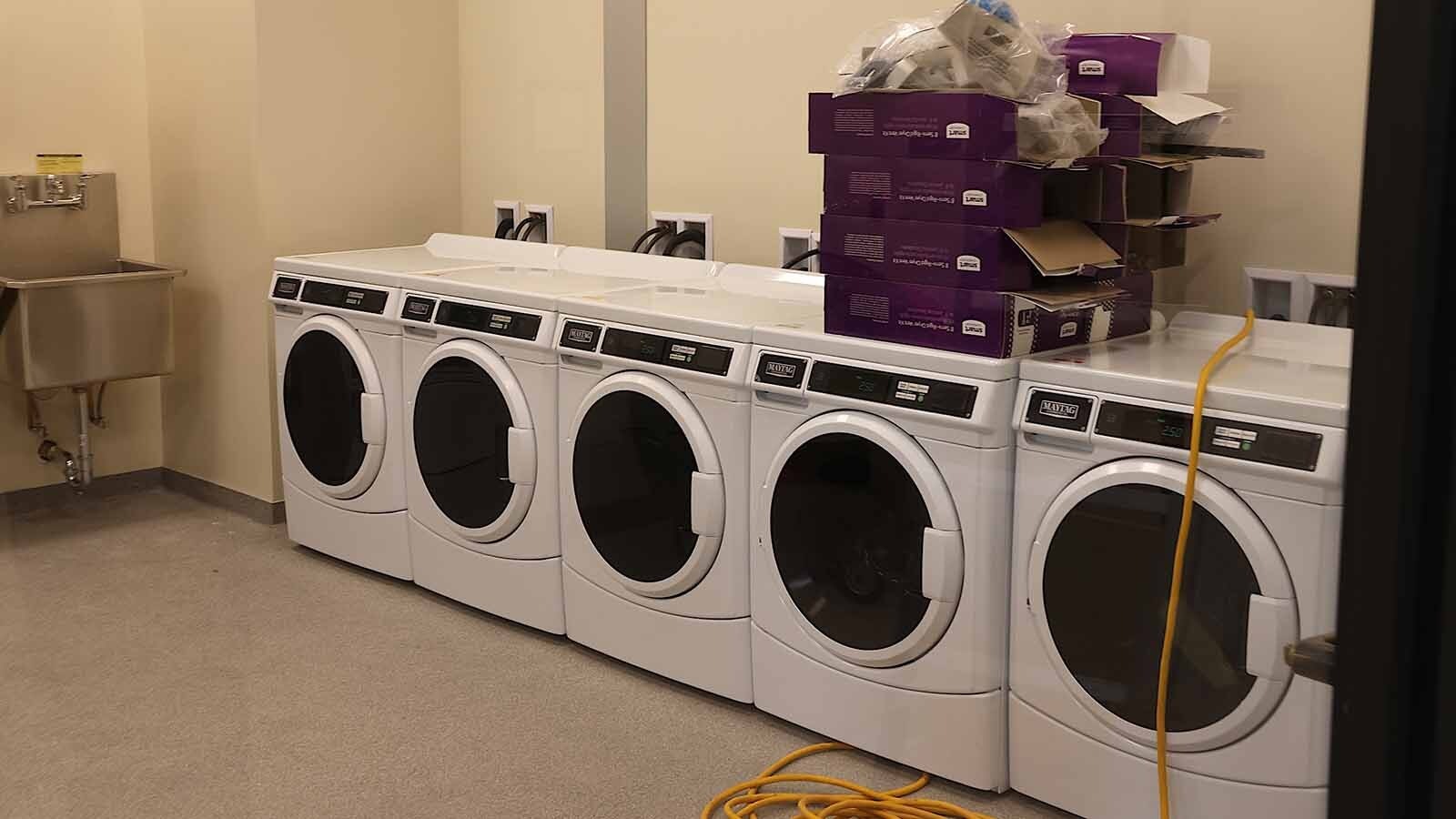 The North Hall will offer residents a laundry room.