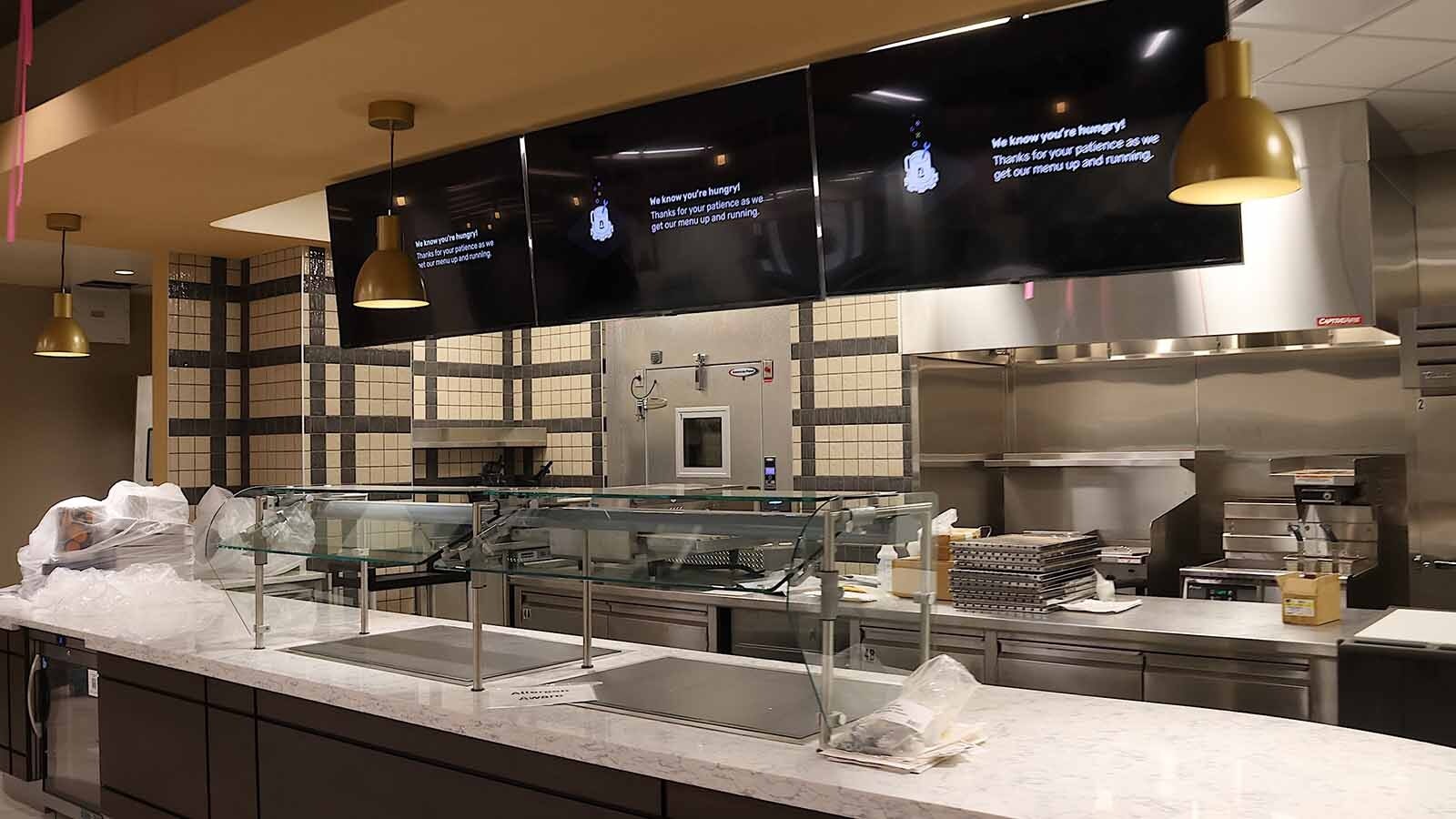 One of nine stations planned for the University of Wyoming Dining Hall.
