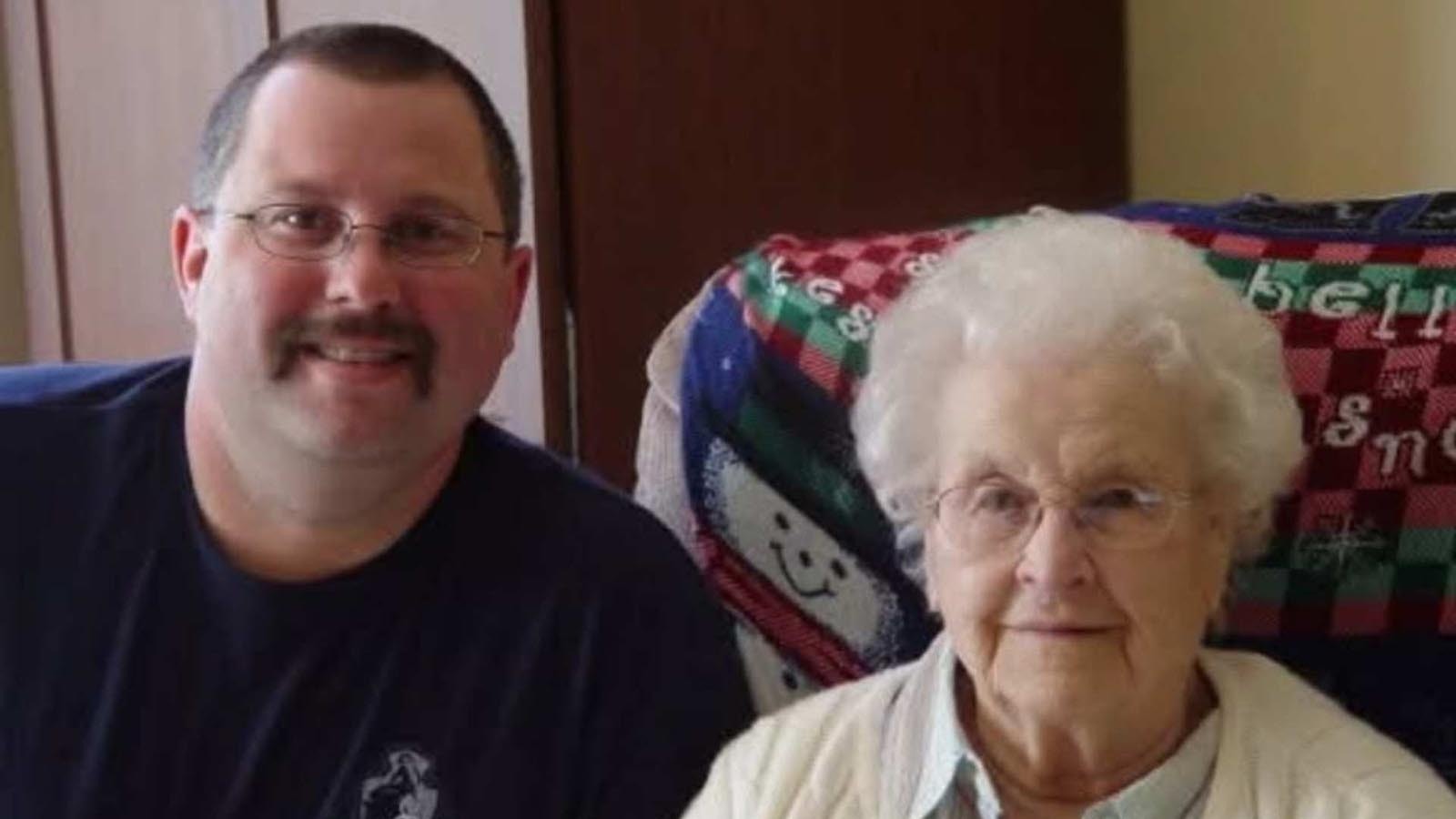 Casper couple Jason and Misty Wynia are grateful to mark another Valentine’s Day together. They are celebrating 16 years they would have missed had Jason not received a new heart in February 2010. Jason in 2009 with his grandmother just before he got sick.