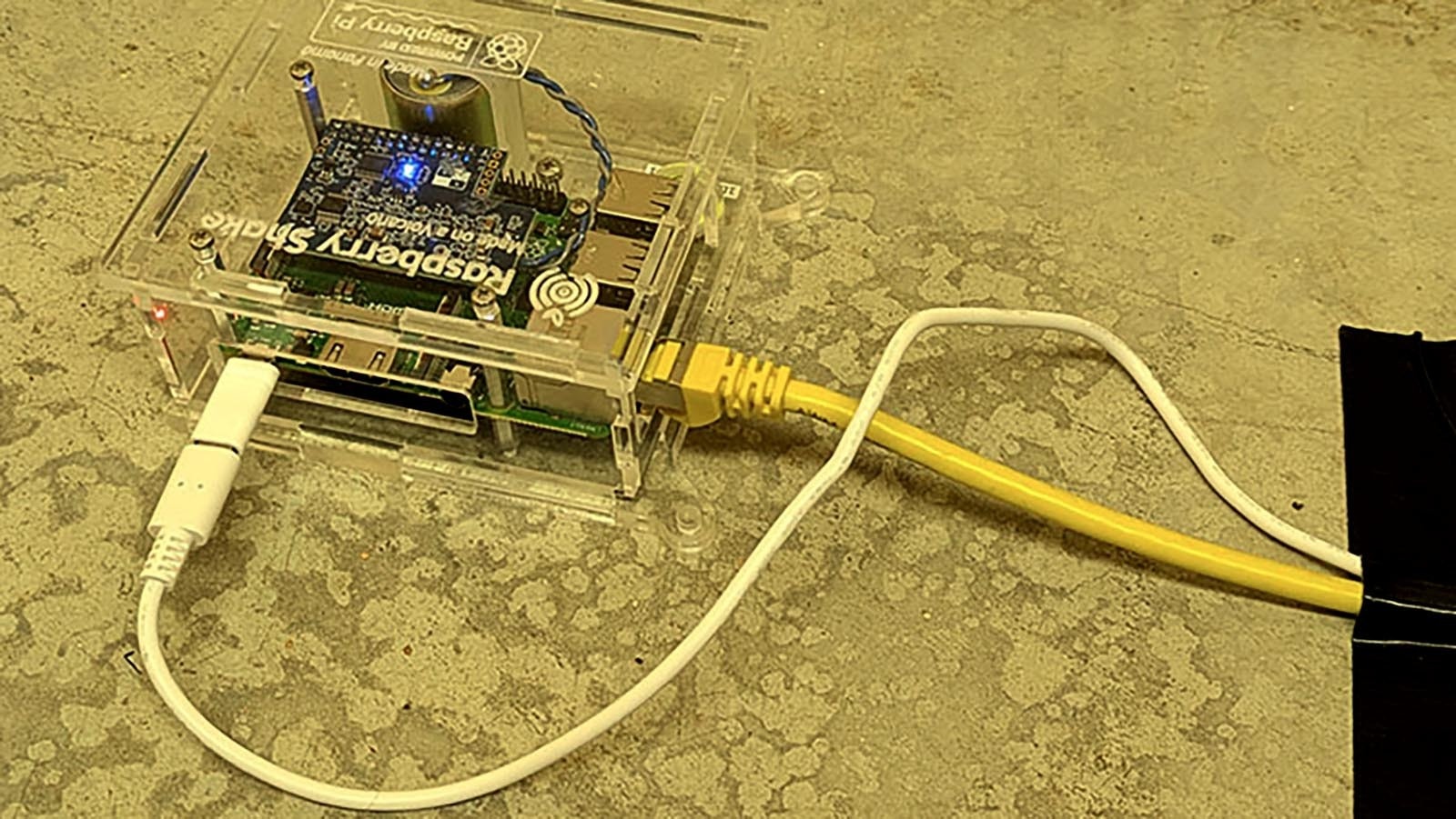 A new tiny siesmograph called a Raspberry Shake has been placed in southern Wyoming. Along with earth movements surrounding it, the device also can detect earthquakes around the world.