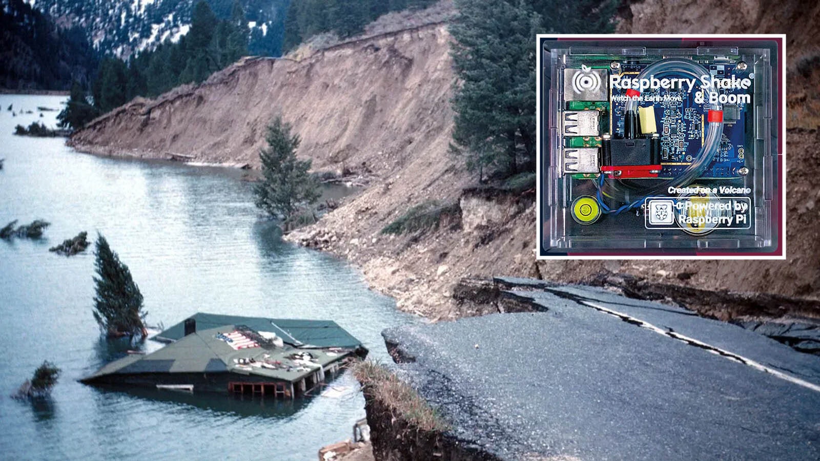 A new tiny siesmograph called a Raspberry Shake has been placed in southern Wyoming. Along with earth movements surrounding it, the device also can detect earthquakes around the world. That includces Yellowstone National Park, which was hit by a 6.3 magnitude quake in 1959.