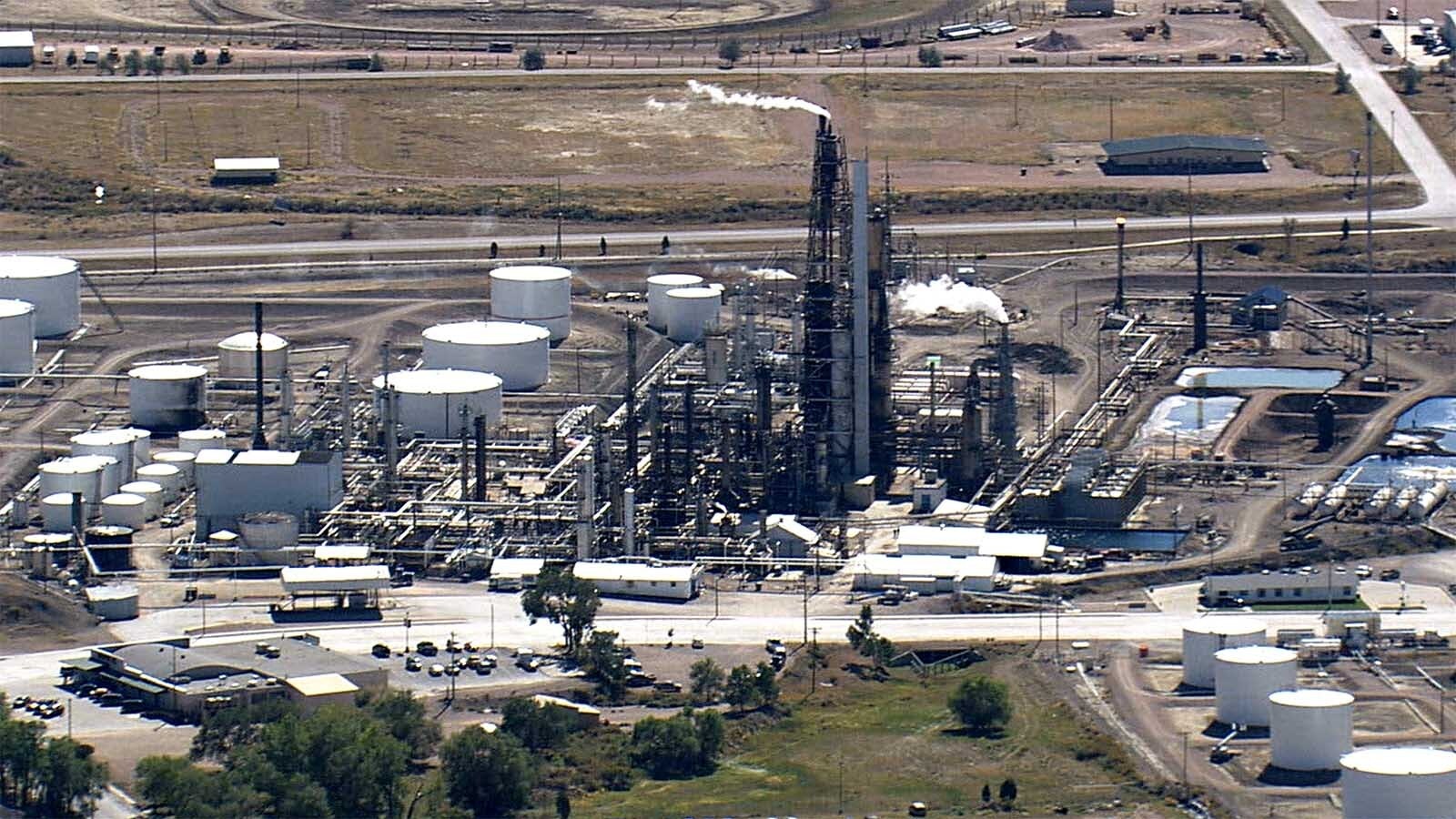 The Wyoming Refining Co. refinery in Newcastle, Wyoming.