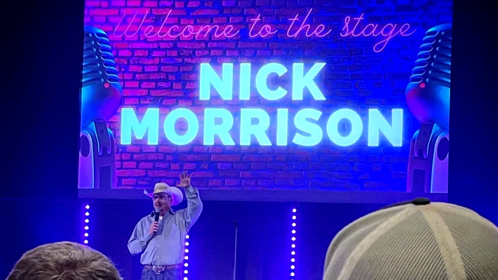 When his pro rodeo career ended almost as it began because of repeated injuries, Nick Morrison found another calling and is now an up-and-coming cowboy comedian.