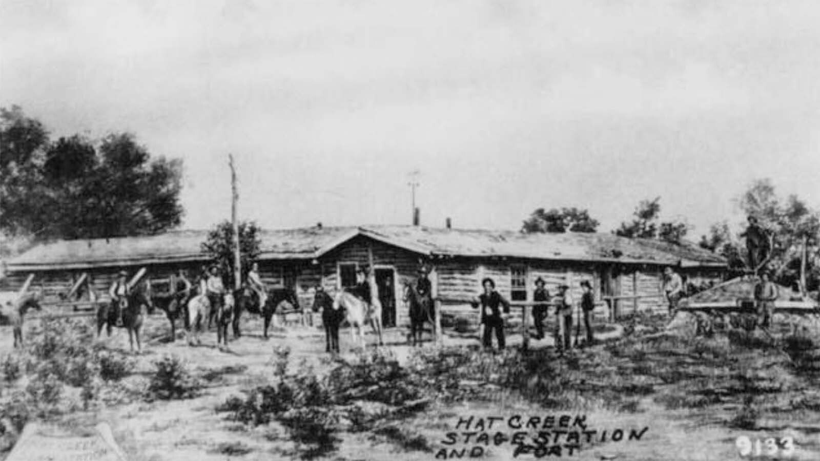 Once the gold rush to the Black Hills began, the soldier outpost at Hat Creek was exchanged for the Hat Creek Stage Station, the only stage station still standing between Cheyenne, Wyoming and Deadwood, South Dakota.