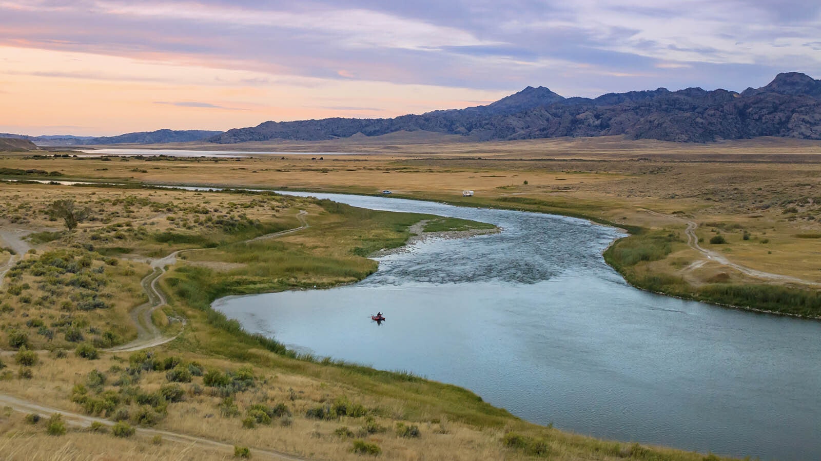 North Platte River in Wyoming.