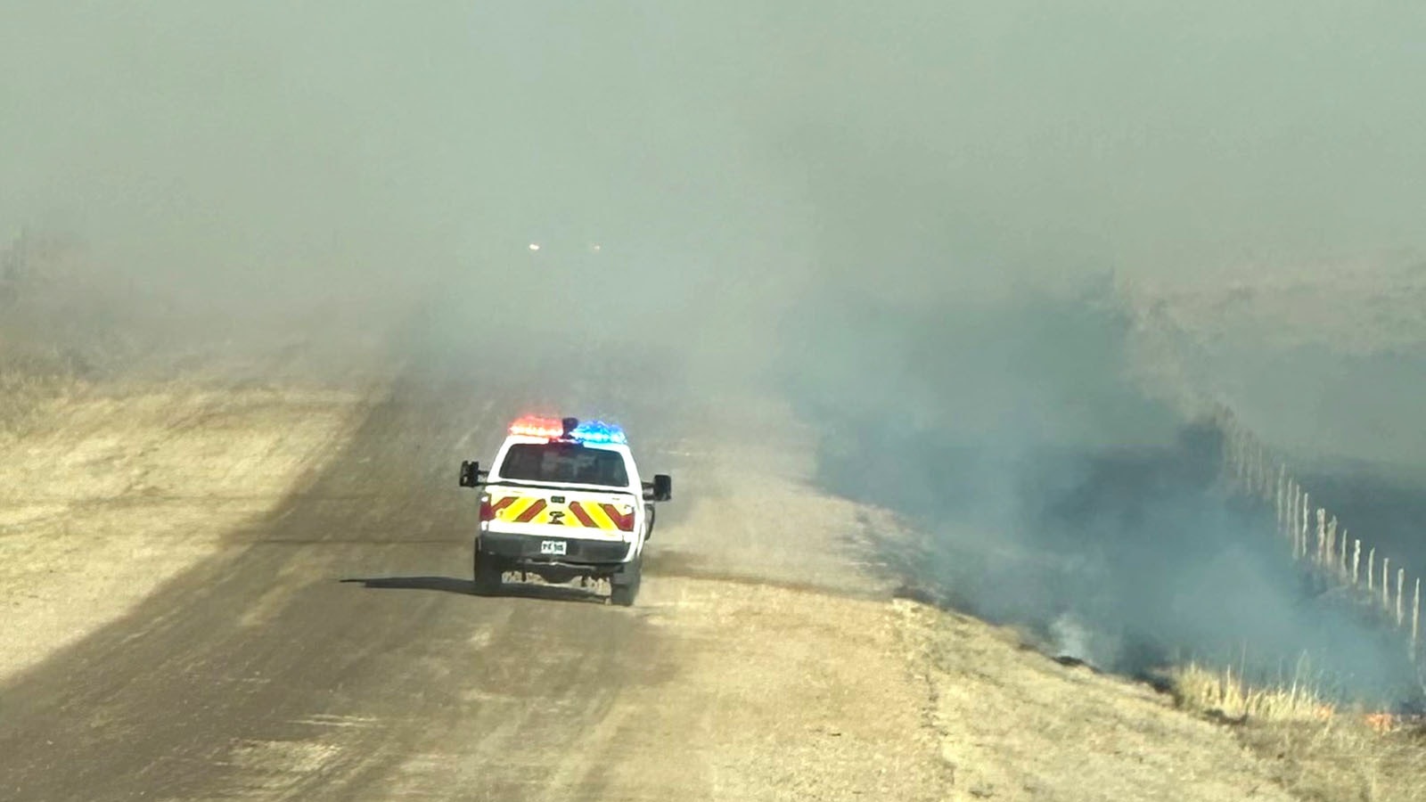 The Campbell County Fire Department responds to an early season grass fire last week.