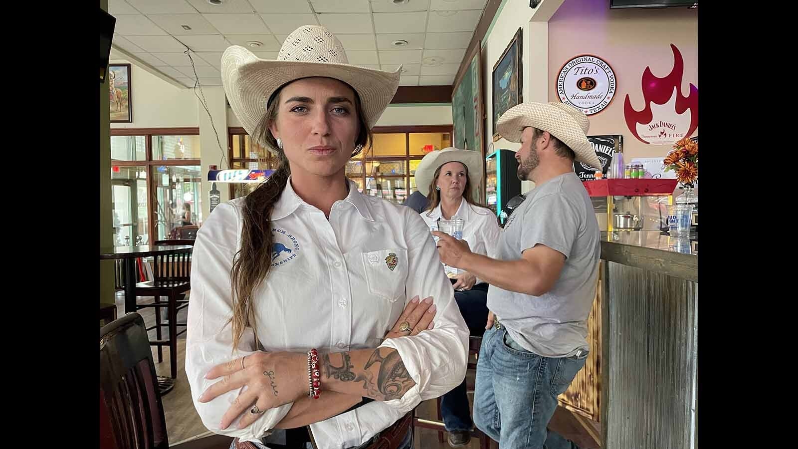 Ally Bradley said injuries are just part of rodeo.