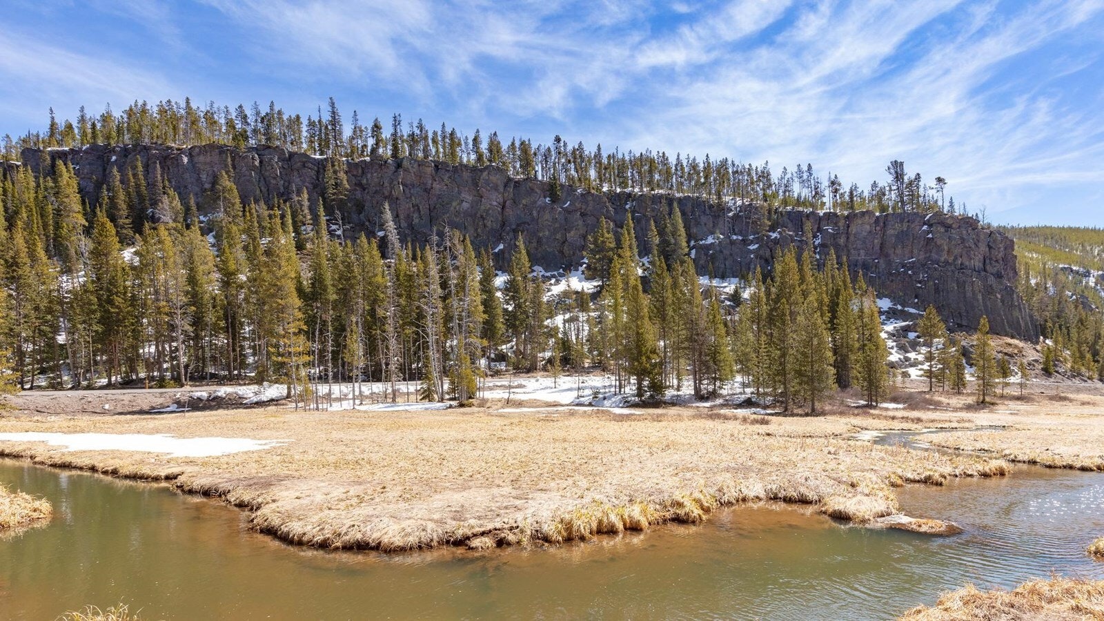 Obsidian Cliffs in Yellowstone National Park