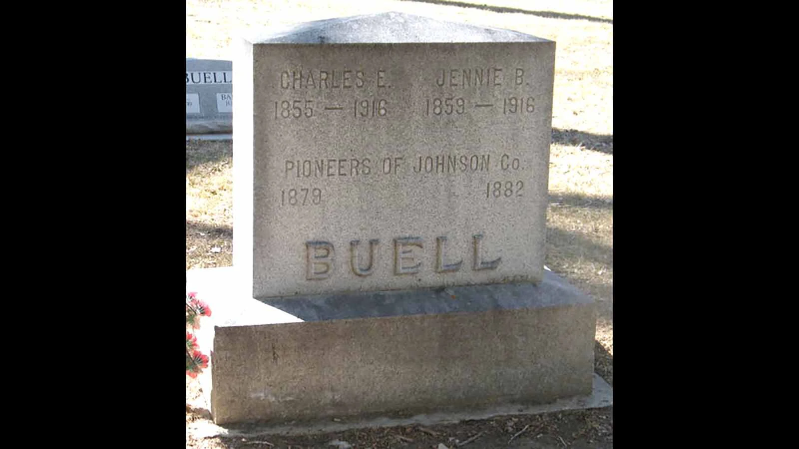 Charles and Jennie Buell were the original owners of the Occidental Hotel and were known as "gracious hosts" before selling out to move to their family ranch northwest of Buffalo. The well-known couple were killed in an automobile accident in 1916, just 37 years after Buell had first arrived and hosted guests in a tent hotel along Clear Creek.