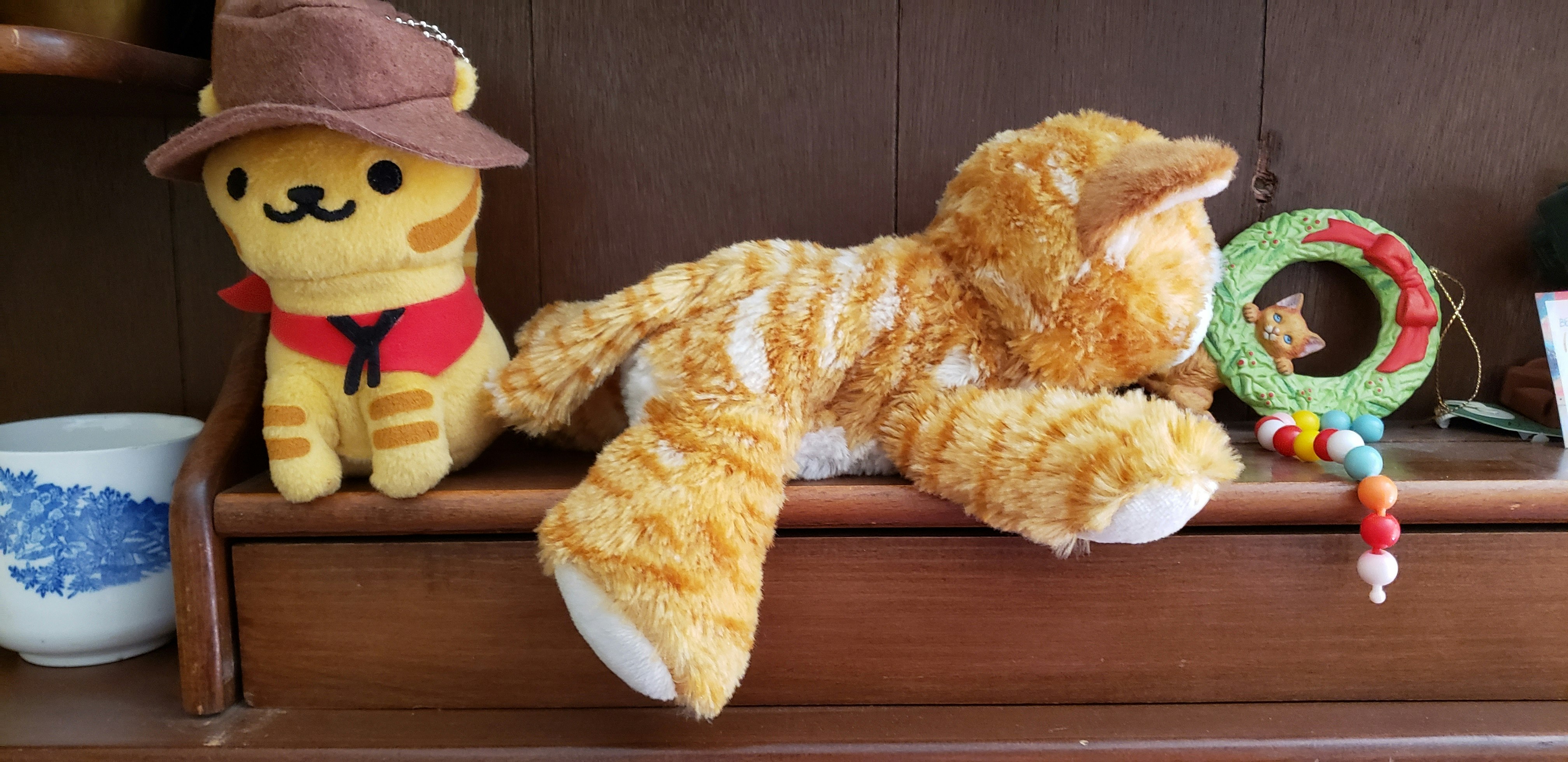 More stuffed animals left to comfort Emily.