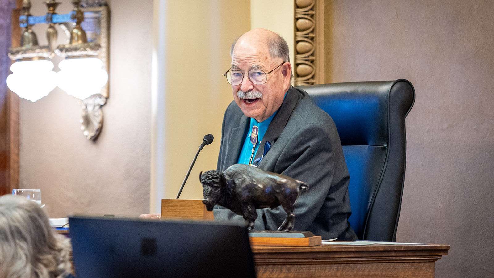 Senate President Ogden Driskill, R-Devils Tower