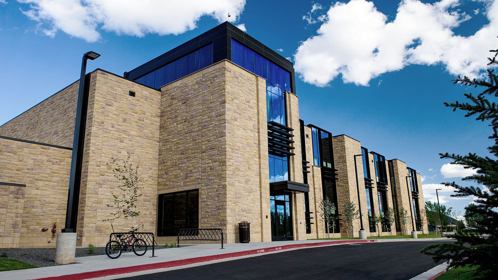 The Center of Innovation for Flow Through Porous Media on the Univesity of Wyoming campus in Laramie.