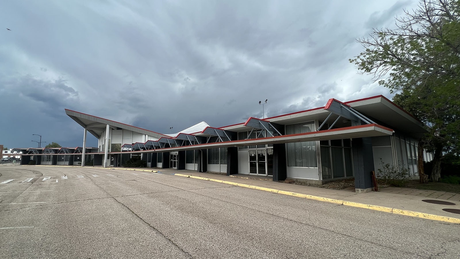 The old Cheyenne Airport Terminal building was built to resemble the old TWA terminal in New York at what is now John F. Kennedy International Airport.
