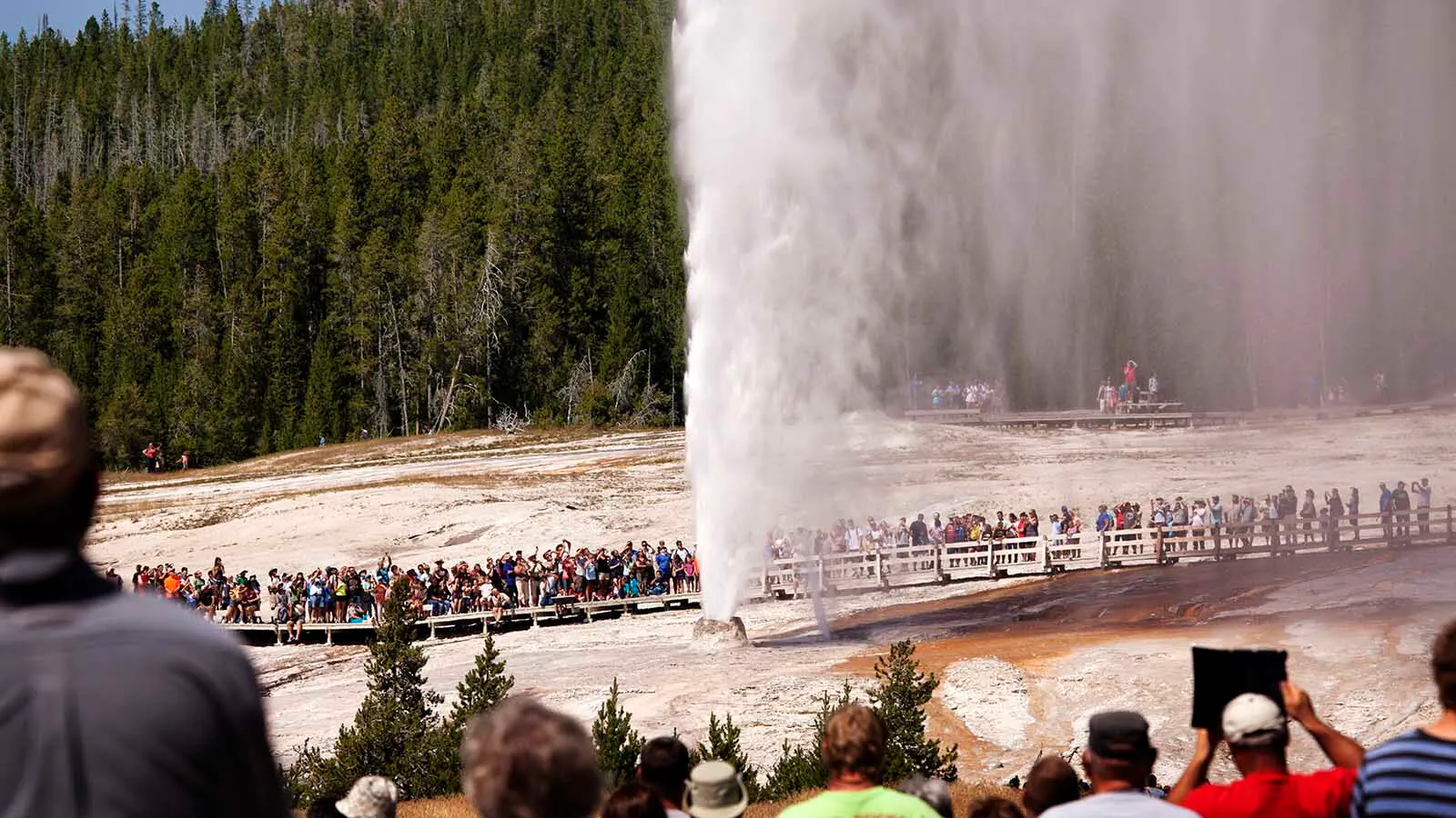 There were no documented eruptions of Old Faithful in Yellowstone for a day last week, when it normally blows every 94 minutes. That has people freaking out online assuming that means the world’s most famous geyser isn’t that faithful anymore.