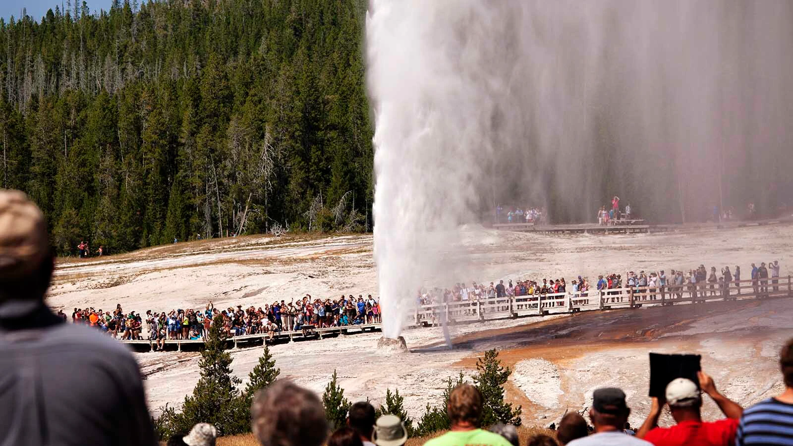 There were no documented eruptions of Old Faithful in Yellowstone for a day last week, when it normally blows every 94 minutes. That has people freaking out online assuming that means the world’s most famous geyser isn’t that faithful anymore.