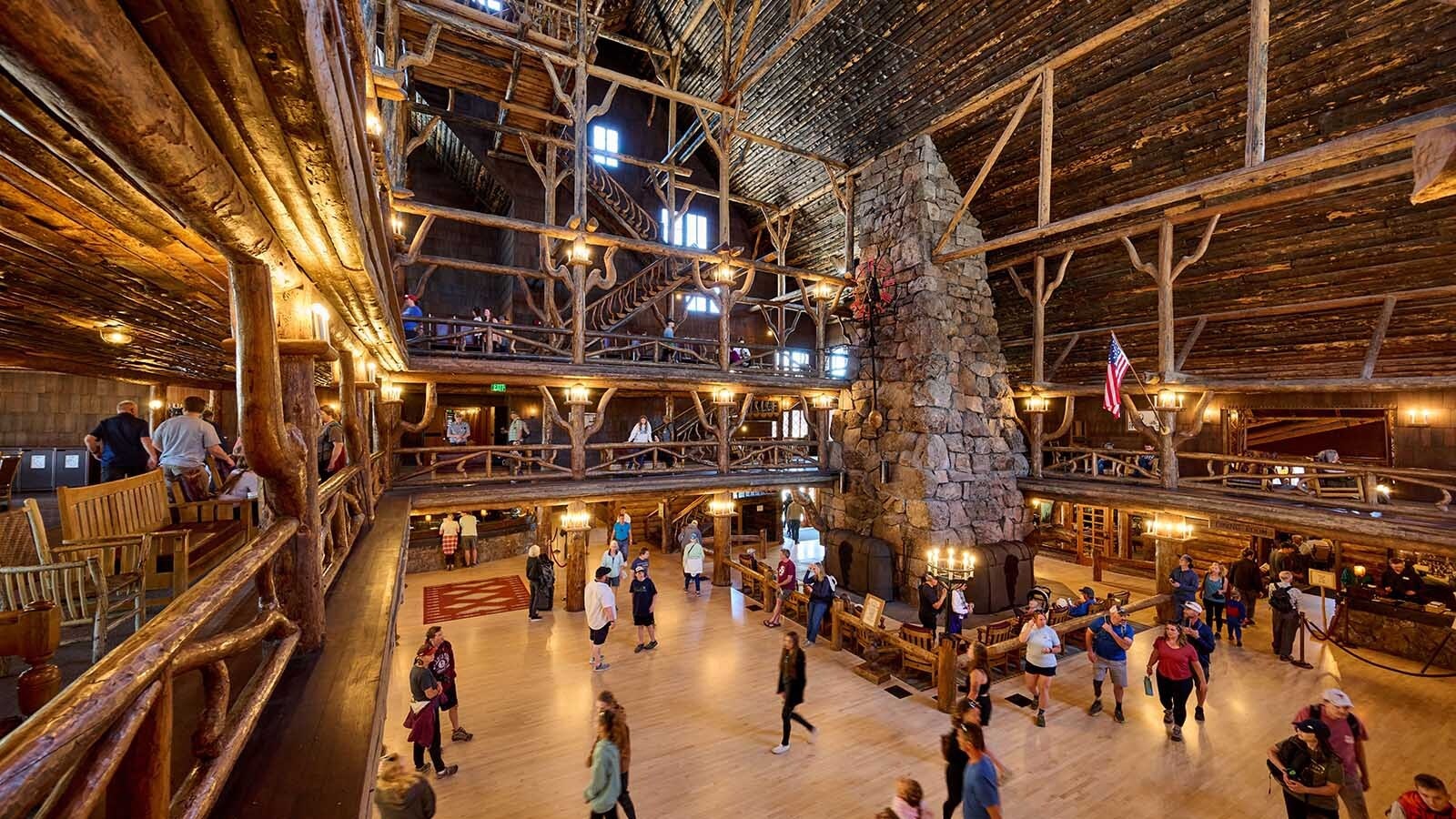 121 years after it opened in 1904, Old Faithful Inn in Yellowstone National Park is not only still standing, it’s an icon and model for National Park buildings across the nation. It even inspired a whole classification of building design—“parkitecture.”