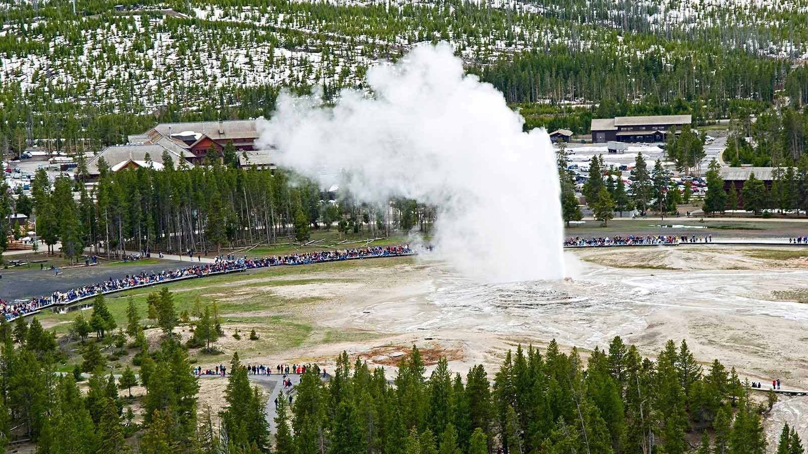 There were no documented eruptions of Old Faithful in Yellowstone for a day last week, when it normally blows every 94 minutes. That has people freaking out online assuming that means the world’s most famous geyser isn’t that faithful anymore.