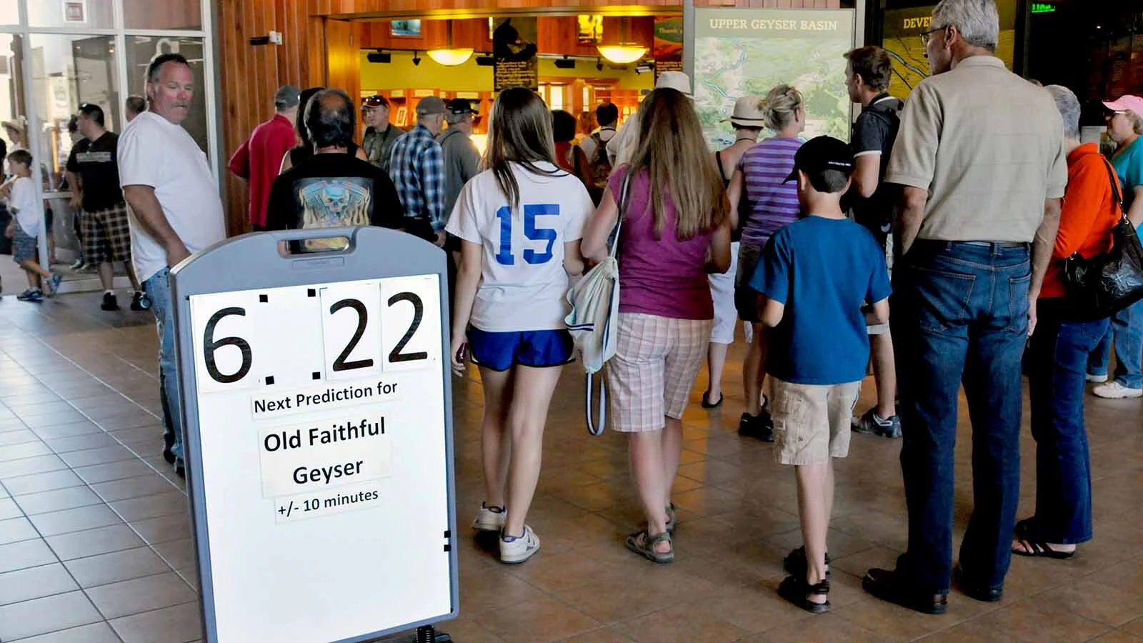 Scientists for the first time have determined how much water Old Faithful spews when it erupts. New research shows an average of 7,300 gallons of liquid water, along with steam, are forced out of Yellowstone National Park's most famous geyser.