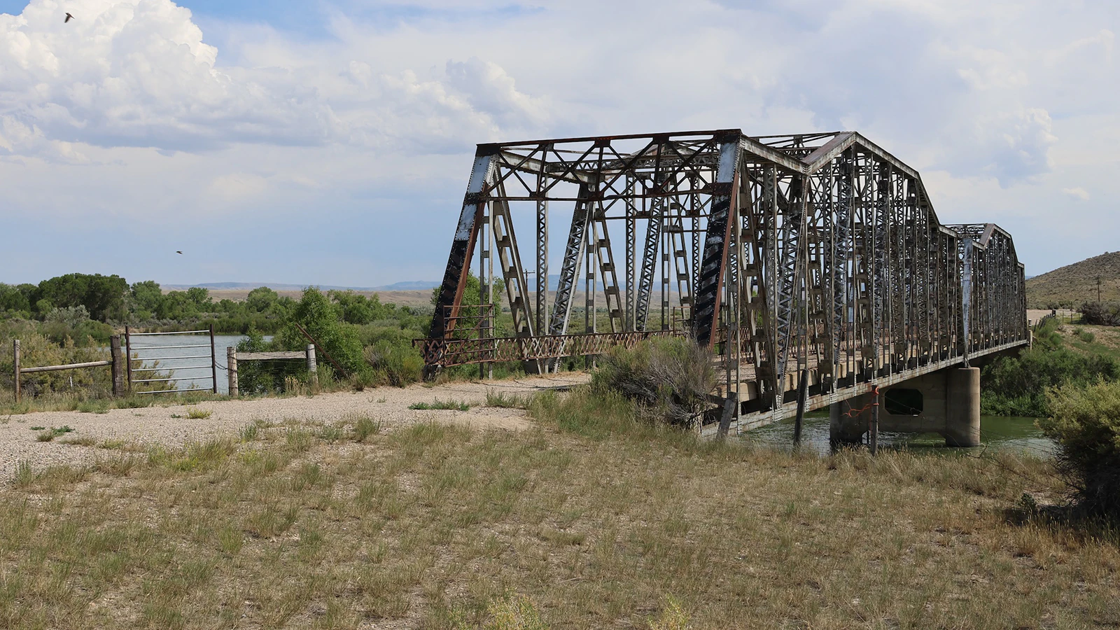 The 1923-24  “Old Government Bridge” is located about 20 miles from Casper.