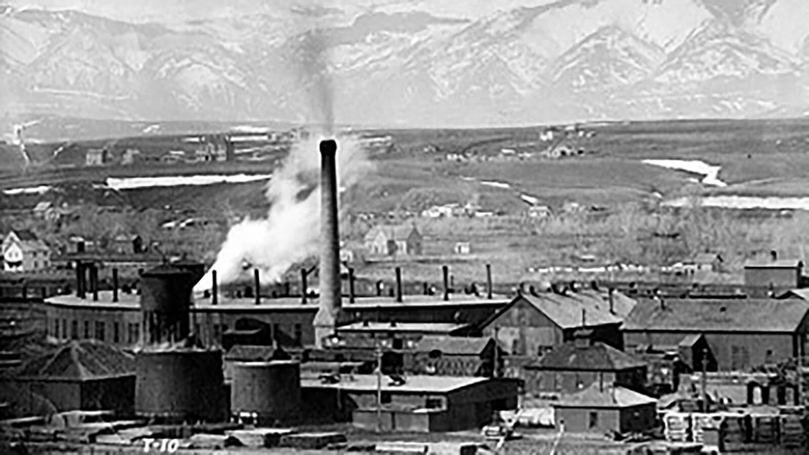The Chicago, Burlington & Quincy railyard in Sheridan.