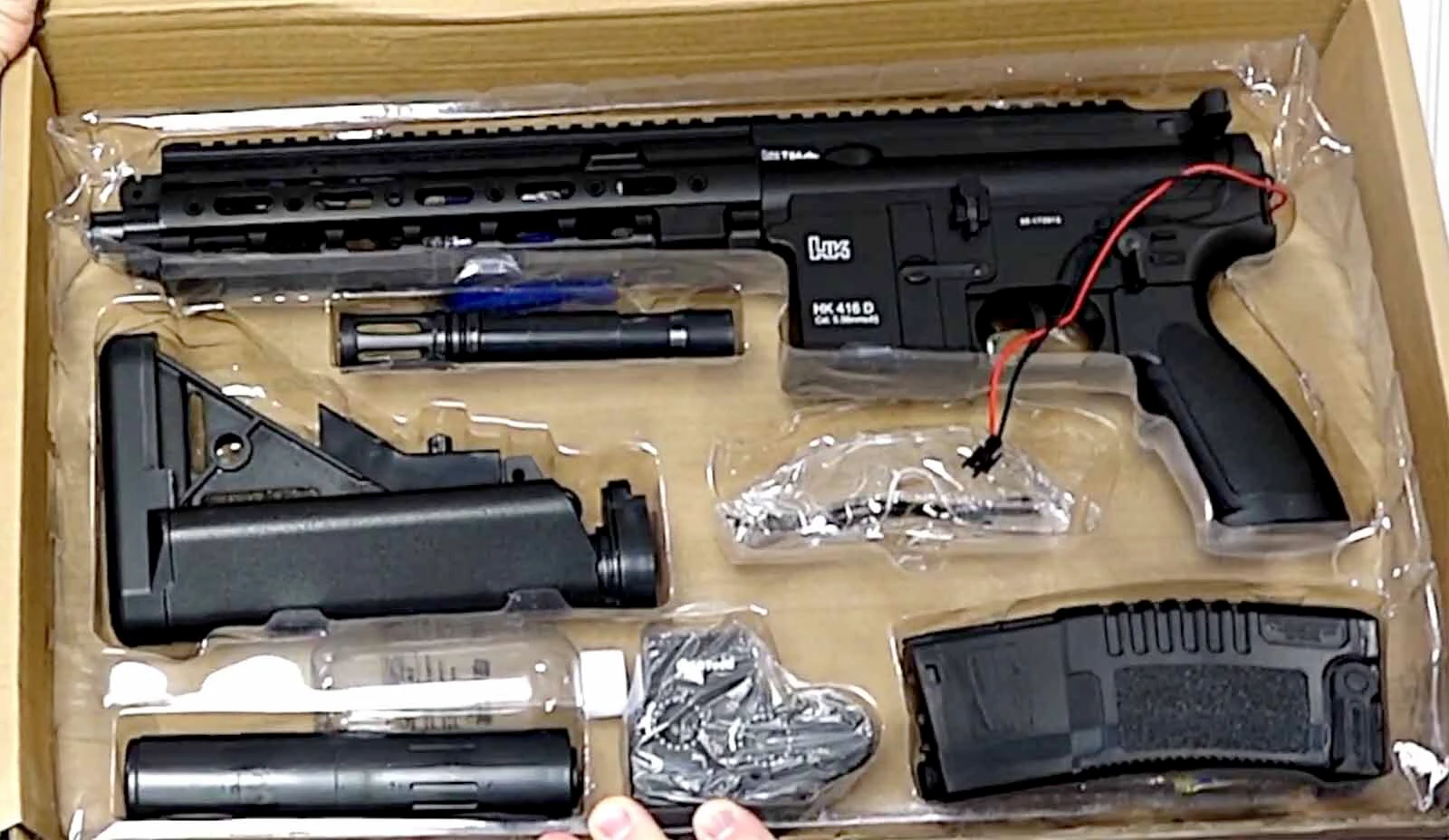 An Orbeez toy gun that shoots gel capsules.