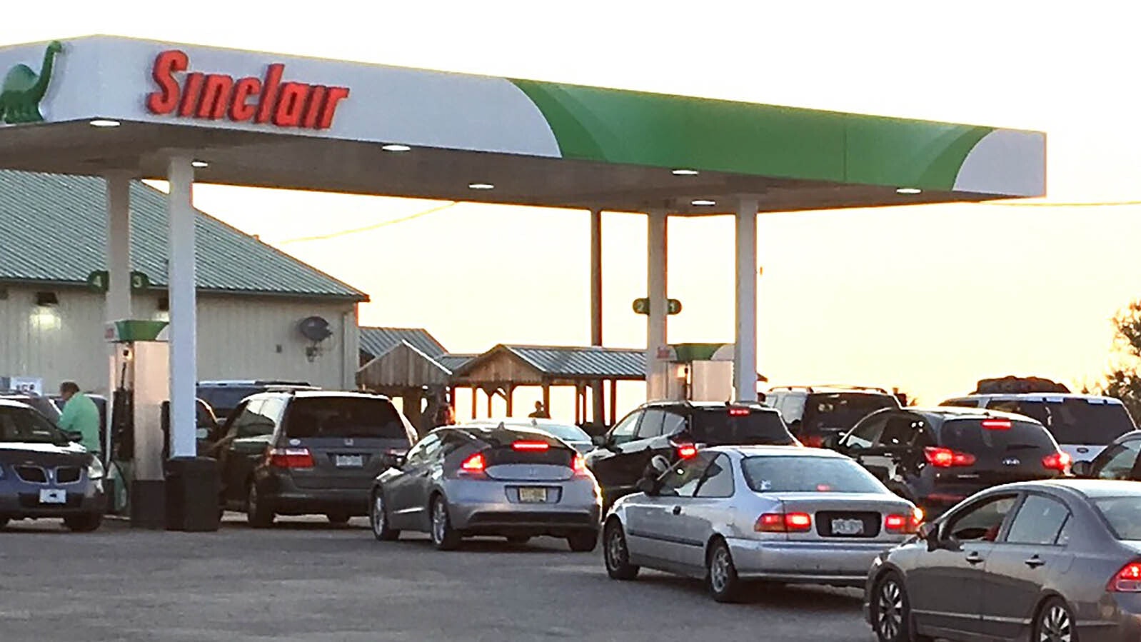 Orin Junction Truck Stop in Douglas, Wyoming.