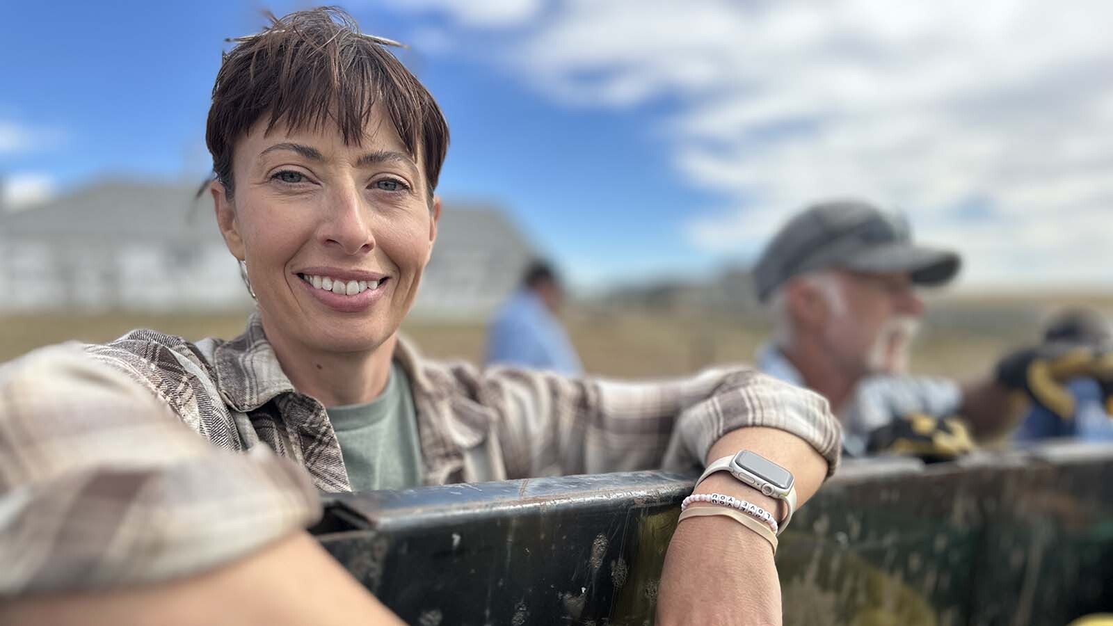 Erin Galloway, the new solo face of the hit social media series “Our Wyoming Life,” depends on her two teammates — Jeff Lake and Martha Larson — to pull off feats like the recent annual squash harvest.