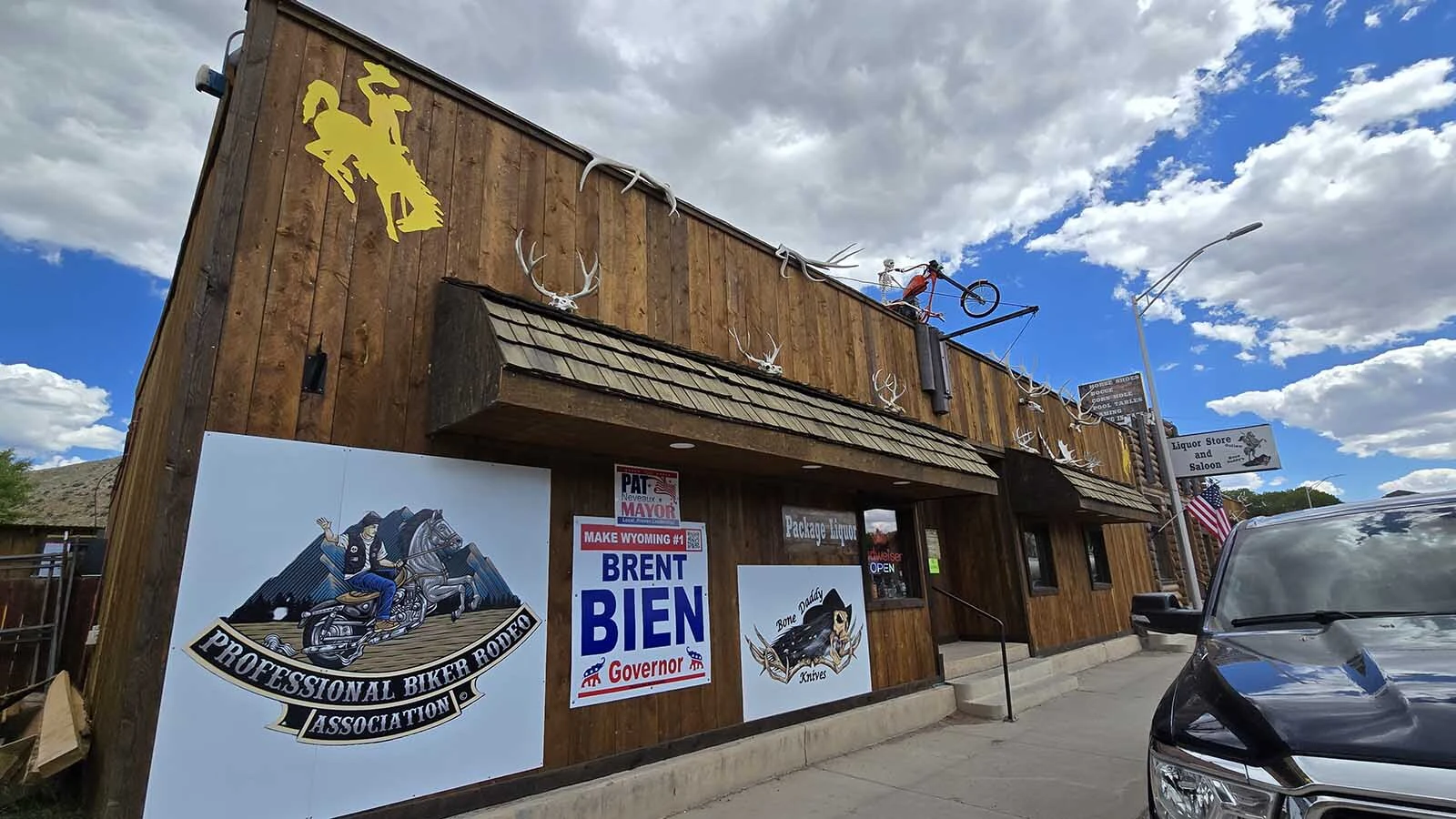 There's a new look at the former Outlaw Bar in Dubois, now known as the Bone Daddy Outlaw Saloon.