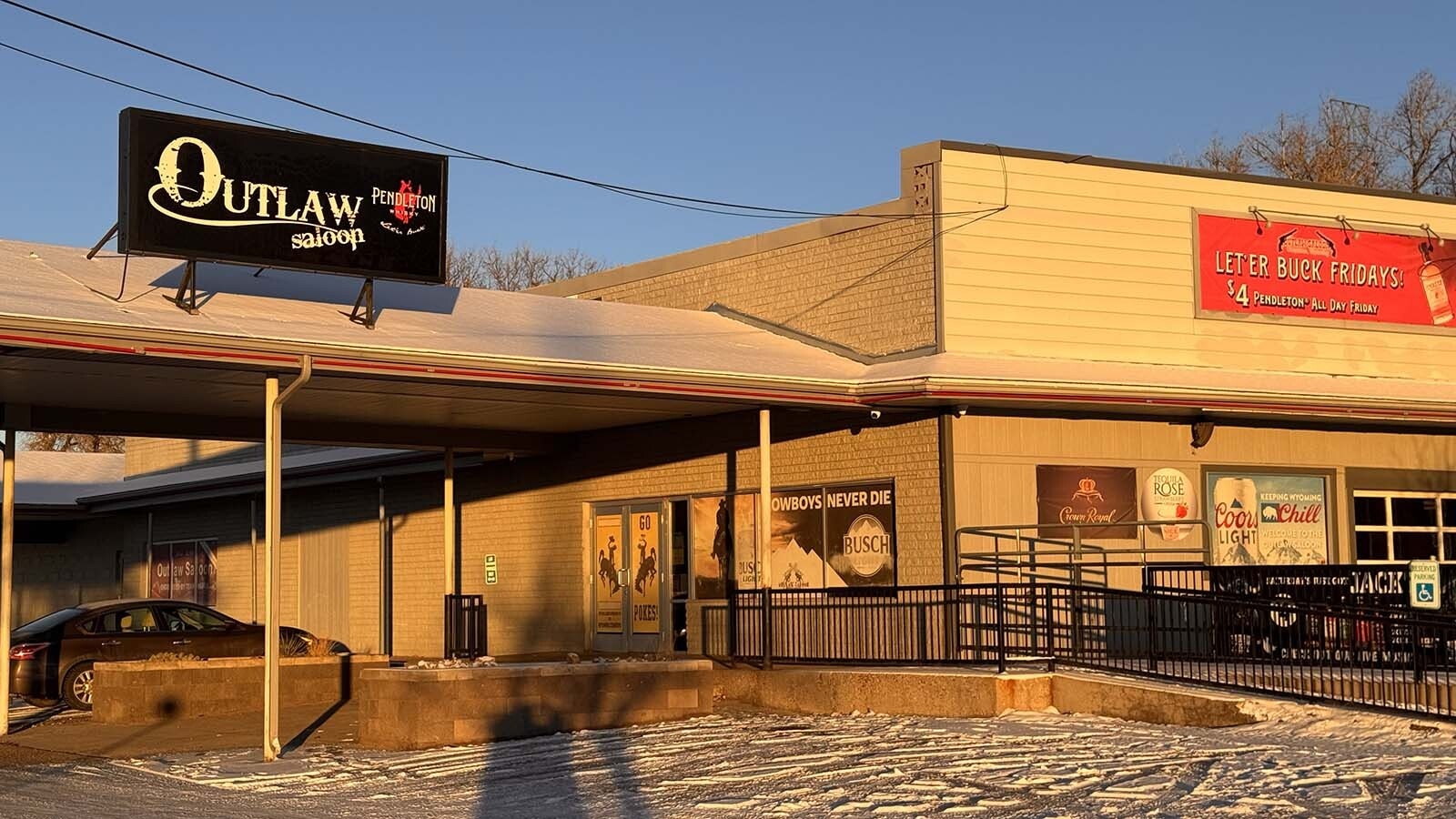 Cheyenne’s Outlaw Saloon is part dive bar, part honky-tonk and known for hosting music, boxing and even little people wrestling. That ends this weekend when the Outlaw closes after the bank foreclosed on it to recover $1.7 million owed.