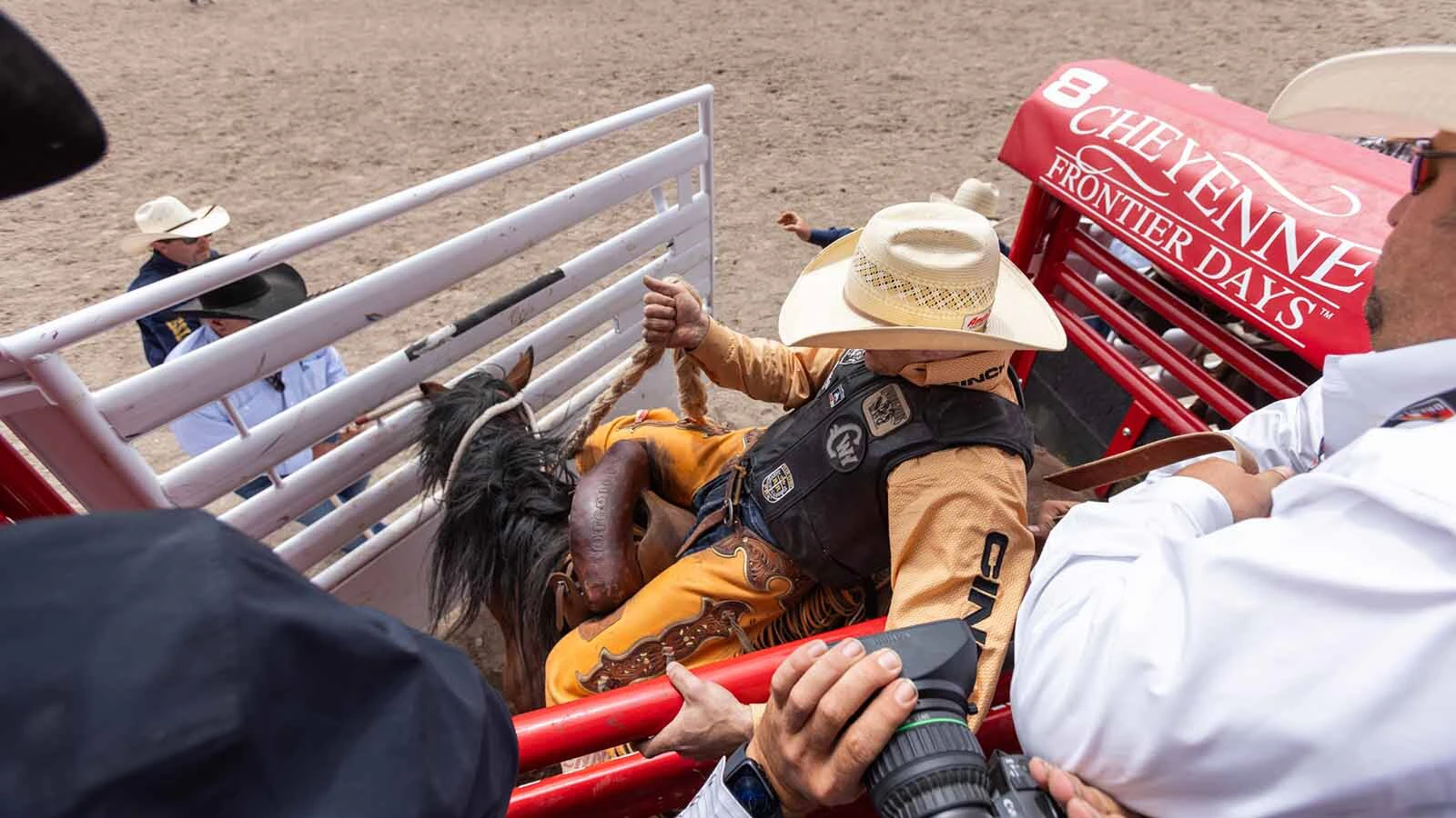 The Daddy of 'em All Cheyenne Fronteir Days Rodeo is one of the largest and most important events of the year for the Professional Rodeo Cowboys Association, which is moving its headquarters and hall of fame to Cheyenne.