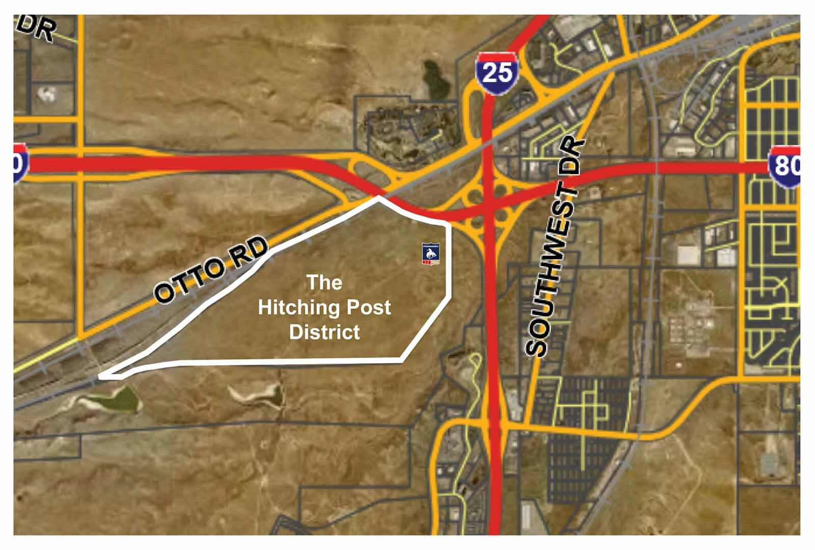 The new Professional Rodeo Cowboys Accociation headquarters will be located on land at the southwest intersection of Interstates 25 and 80 in Cheyenne.