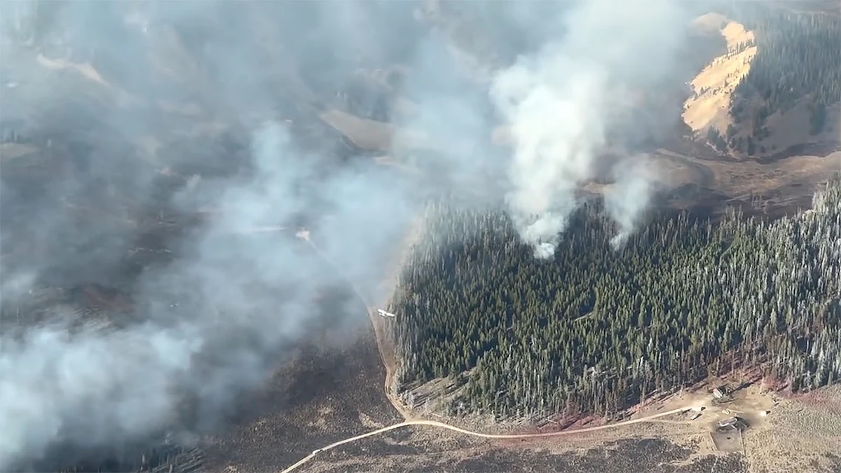 Pack Lok Fire Elk, Pack Trail Fires Each Close In On 100,000 Acres, Snow Can’t Come ...