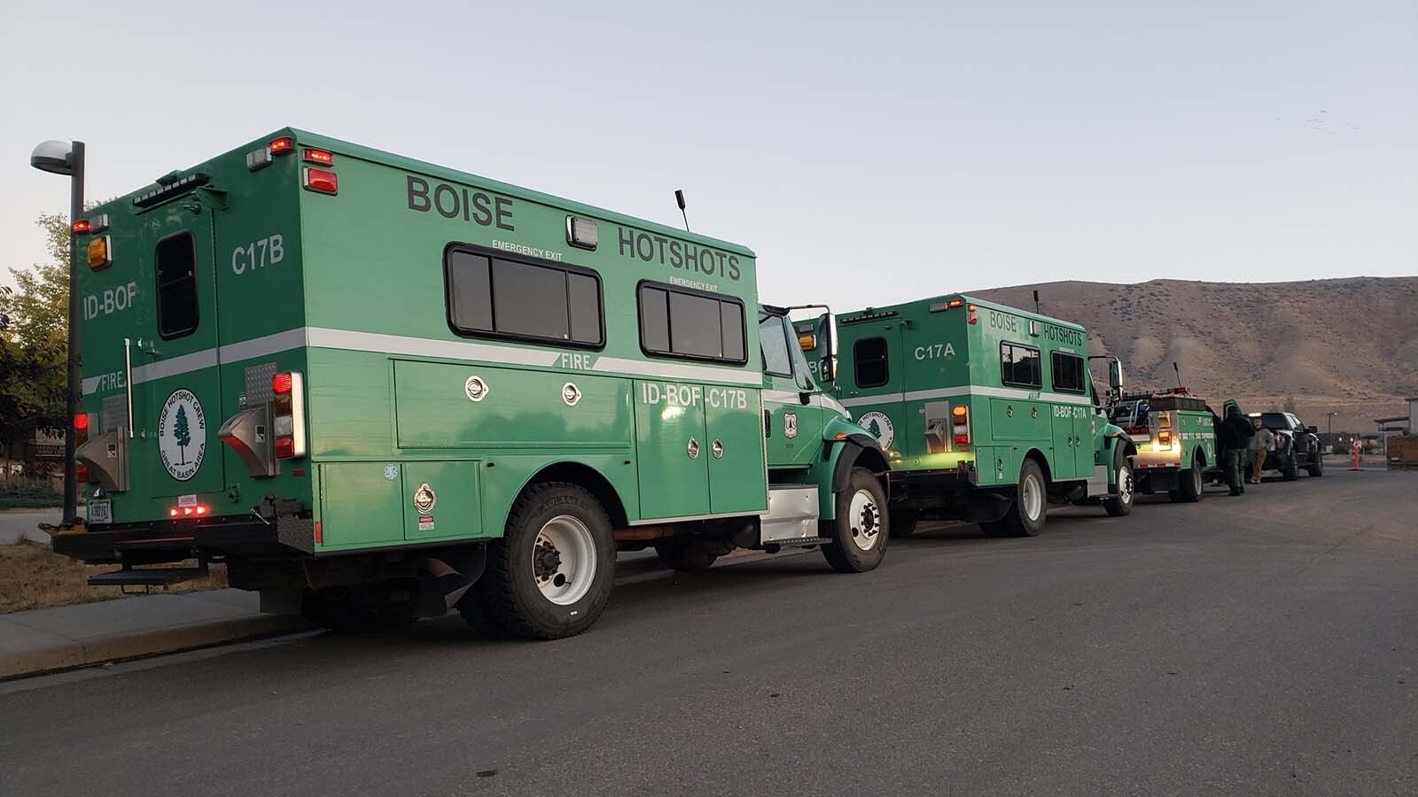 Reinforcements are pulling in to help fight the Pack Trail Fire.