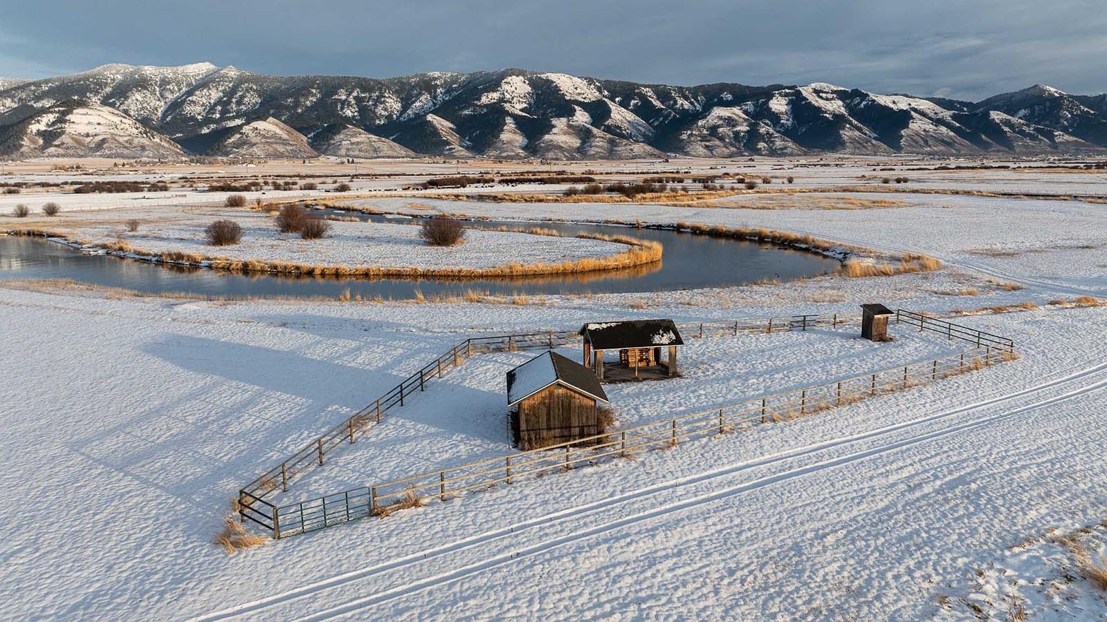 The Papa's Creek Ranch in Star Valley, Wyoming, has reportedly been bought by "Yellowstone" creator Taylor Sheridan for $4.95 million.