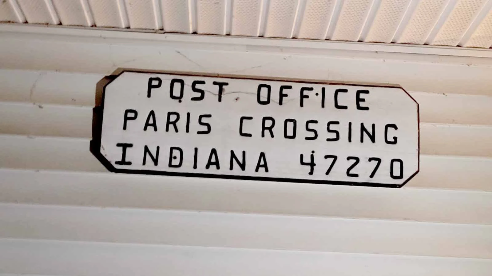 Paris Crossing, Indiana, was the second Paris that Marvin and Ann Robinson of Casper toured as they begin their bucket list to hit every town in the United States named Paris.